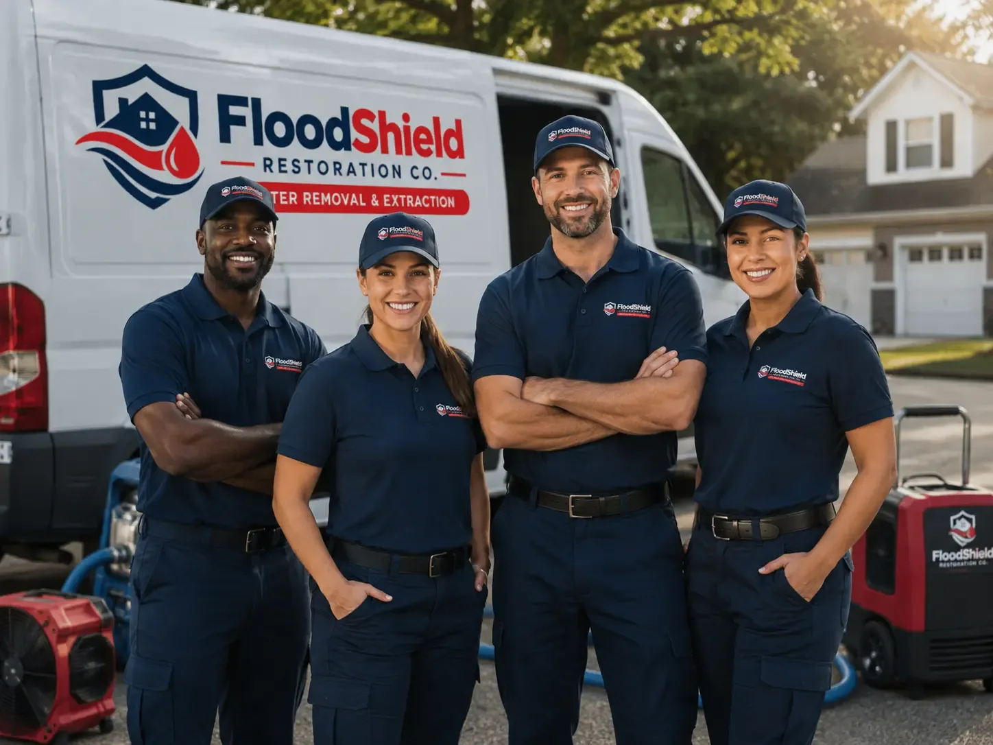 Flood Damage Restoration company in Cedar Grove, NC